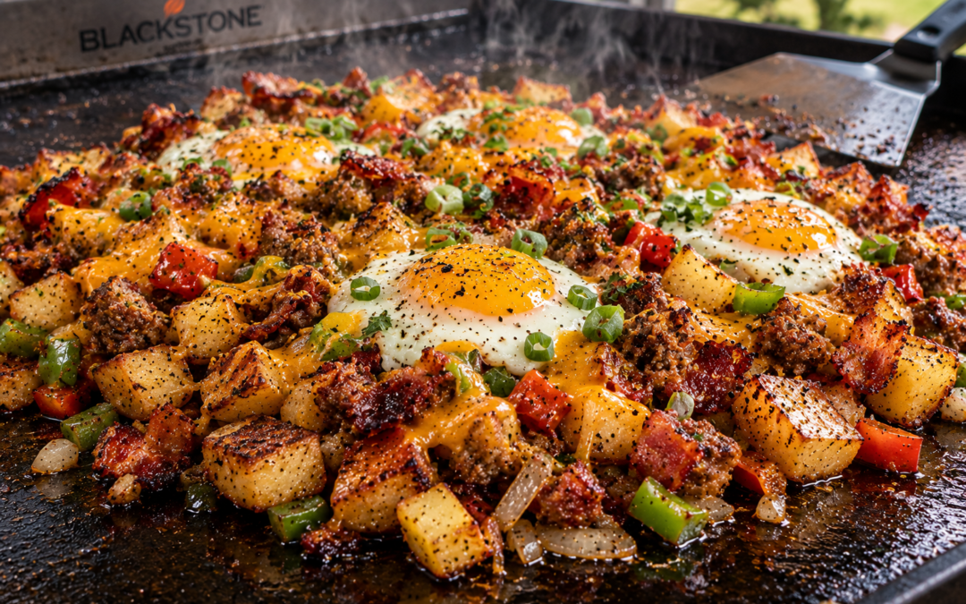 Loaded Griddle Breakfast Hash