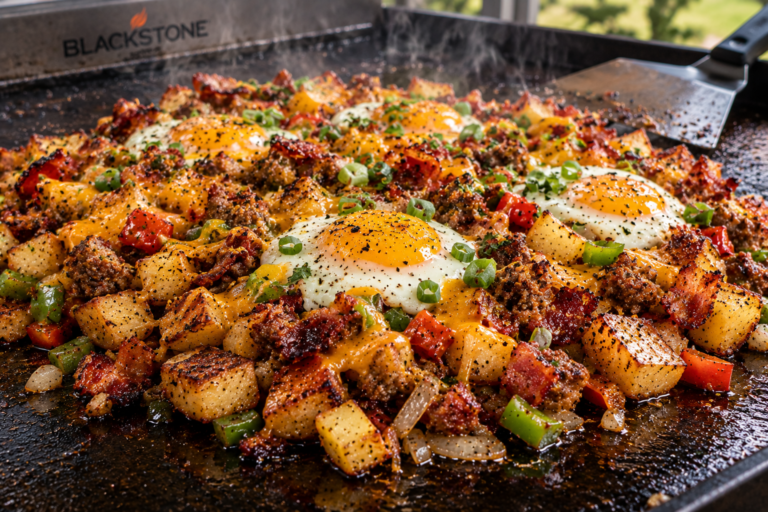 Loaded Griddle Breakfast Hash